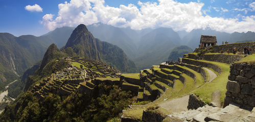 Travel Destination Machu Picchu panorama