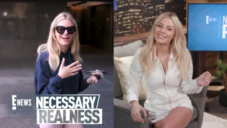 Here's a more engaging and descriptive title for the video: Morgan Stewart's Unfiltered Morning Routine: Dogs, Bacon, and Styling for E! News